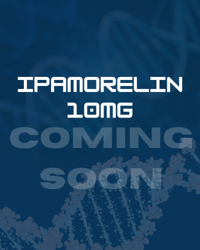 Ipamorelin peptide research vial for laboratory use